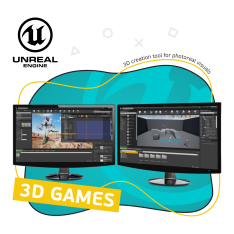 Unreal Engine 4. Игровой движок - КИБЕРшкола программирования для детей, компьютерные курсы для школьников, начинающих и подростков - KIBERone г. Бугульма
