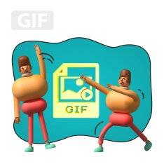 Gif-анимация - КИБЕРшкола программирования для детей, компьютерные курсы для школьников, начинающих и подростков - KIBERone г. Бугульма