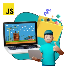 JavaScript + AI. Проектное обучение + геймификация + AI-помощники - КИБЕРшкола программирования для детей, компьютерные курсы для школьников, начинающих и подростков - KIBERone г. Бугульма